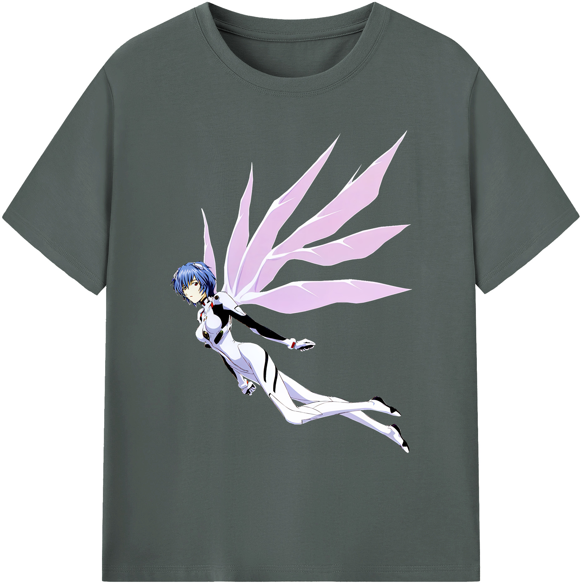 （画像用） EVA 新世紀エヴァンゲリオン 綿100％ メンズ半袖Tシャツ｜肌触りやわらか＆通気性